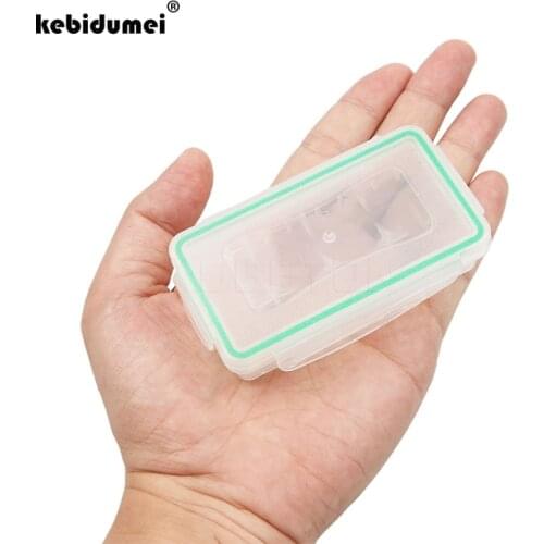 Kebidumei 10PC New Arrival 18650 Transparent Clear Battery Waterproof Box Case Holder Storage