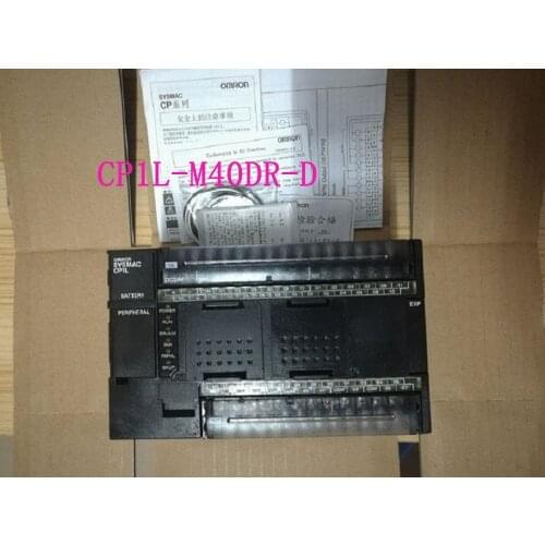 CONTROLLER New Original CP1L-M40DR-D CP1L PLC CPU for Omron Sysmac 40 I/O 24 DI 16 DO Relay 24V USB