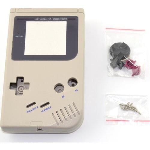 FZQWEG 4 colors Full Shell Housing Replacement Repair Pack Case Cover For GameBoy GB Classic DMG