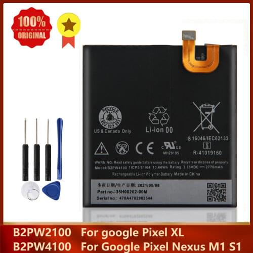 Original Replacement Battery G011A-B B2PW2100 B2PW4100 for HTC Google Pixel 2 Pixel 2B Muski Pixel XL Nexus M1 Pixel Nexus M1 S1
