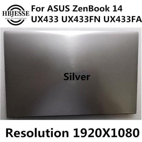 14-inch original display for ASUS ZenBook 14 Lingya Deluxe14 UX433FN UX433FA UX433 LCD screen assembly 1920X1080 resolution
