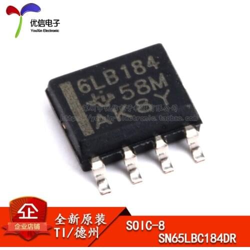 Genuine original patch SN65LBC184DR differential transceiver and TVS RS485 SOP-8