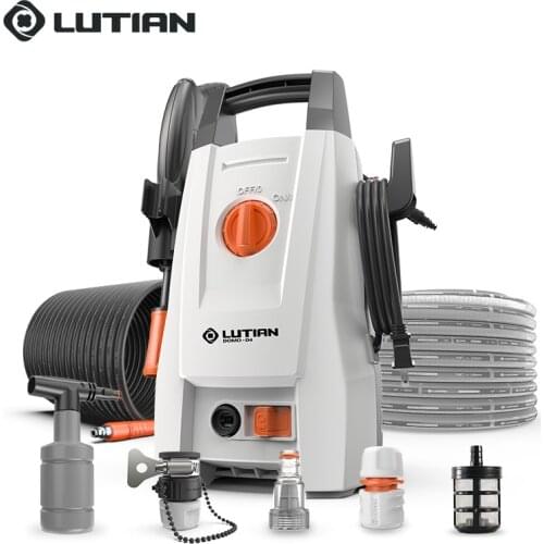 DOMO-D4 Series motor high pressure cleaner portable car washer vehicle washing floor cleaning device 220V 1.4KW 100bar 8L/min