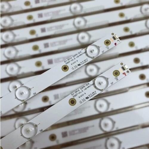 LED backlight strips GJ-2K15 D2P5 -315 3V 7LED 614MM aluminum