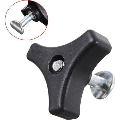 Triangle Nut Screw Plastic For Lawn Mower Machine Replacement with Screw Handle Knob Nut Screw Bolts