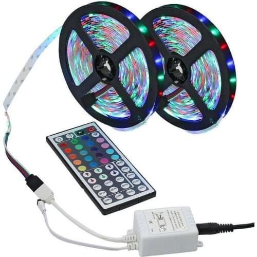 5M/Each Professinal 600 LEDS 3528 SMD RGB Long Service Time LED Super Brightness Flexible Light Strip DC 12V Hot Selling
