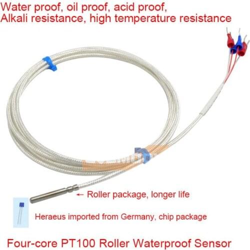 Four-wire PT100 Temperature Sensor Hot Platinum Resistance Temperature Sensor PT100