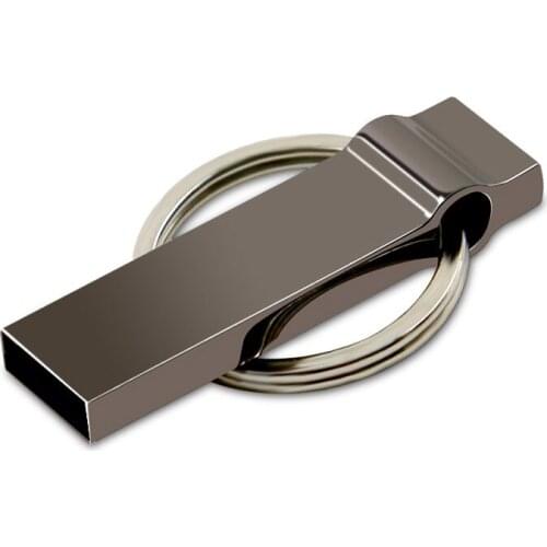 Key Pen Drive 256GB Usb Flash Drive 128GB Memory Stick 8GB 4GB Pendrives Usb2.0 Waterproof U Disk 64GB 32GB 16GB Metal Usb Stick