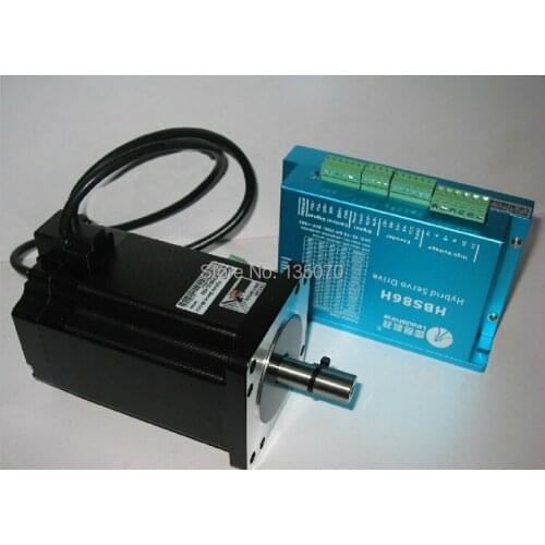 Leadshine hybrid servo kit (closed-loop stepper kit) HBS86H+86HBM80-01-1000 wit encoder 1000line