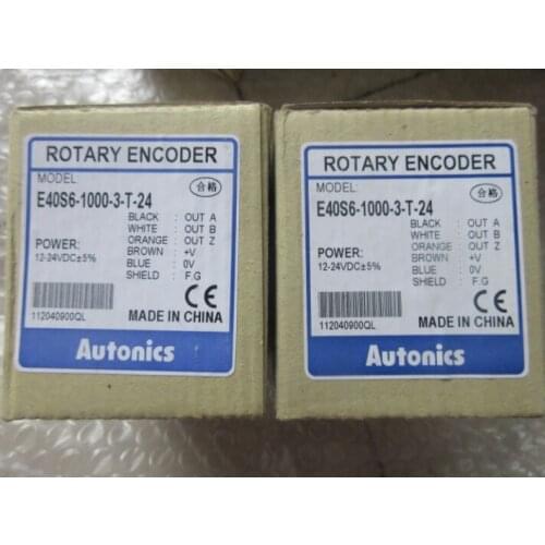 1PC New Autonics E40S6-1000-3-T-24 E40S610003T24 Encoder In Box