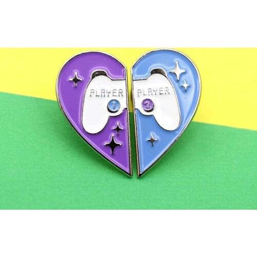 Retro Beautiful Pattern Skeleton Metal Enamel Brooch Creative Cartoon Witch Badge Gothic Pin Fashion Lapel Backpack Jewelry Gift