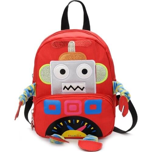 Cute Cartoon Kindergarten school bag baby 2-3-5 years old boys and girls anti-lost backpack childrens backpack
