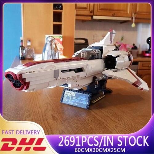 New 2691PCS LepingaoStyle The Battlestar-Galactica Colonial Viper MKII Fit MOC-9424 Building Blocks Bricks Kids Toys Gifts