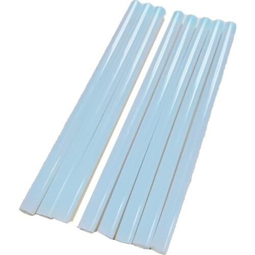 10Pcs Hot Melt Glue Sticks For Electric Glue Gun 11mm190mm Hot Adhesive transparent Melt Glue Sticks For Electric Glue Gun DIY