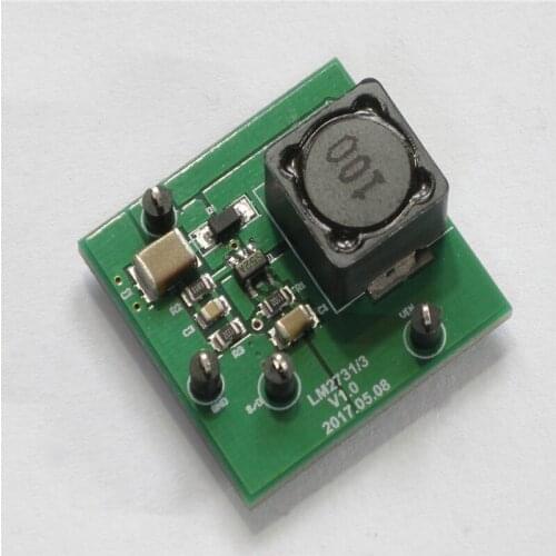 Lm2733 boost module evaluation board 2.7V---5V input 12V/20V/24V/30V output