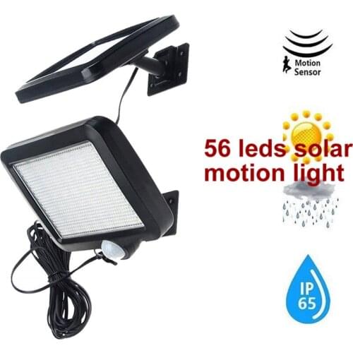 56 led solar light outdoors stage bed lamp llampara colgante ceiling wall security street hanging lights for home living room 5M