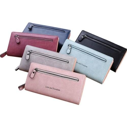 SAIMOSYL Women's Wallets With Zippers
