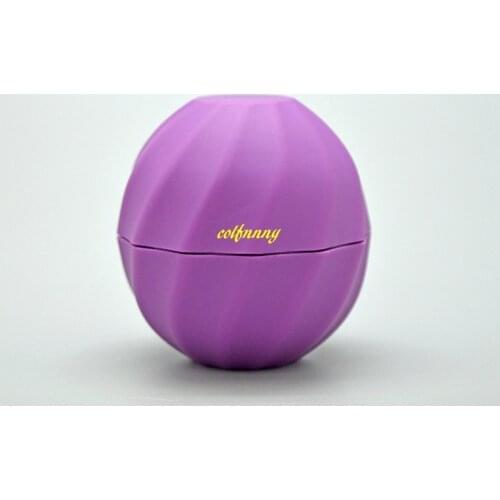 Brand new spherical empty lip balm container cosmetics lip gloss holder/cream jars DIY lip gloss storage box