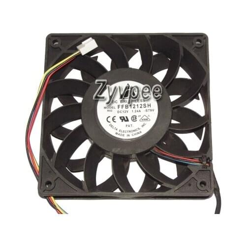 120x120x25MM FFB1212SH -S79V 12V 1.24A 4Wires 12CM Switch Fan