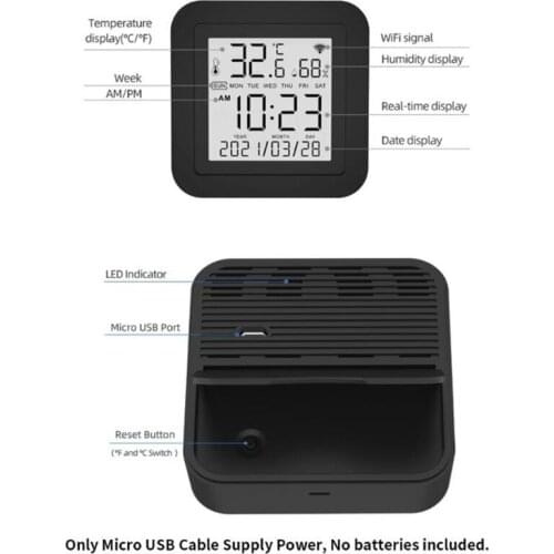 Wi-Fi IR-Universal Remote Controller Smart Home with Temperature Humidity Sensor