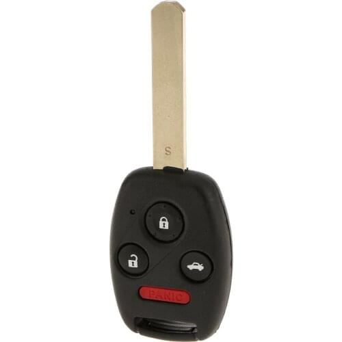 Replacement Uncut Remote Keyless Entry Key Fob For 2004 - 2007 Accord