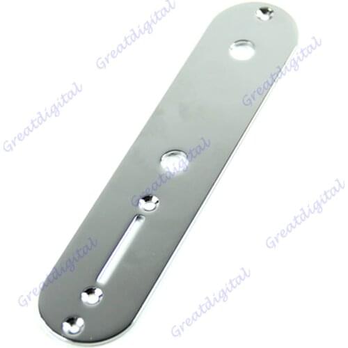 1pc Guitar Parts Chrome Telecaster Control Plate For Electric Guitar Repair Replace Silver