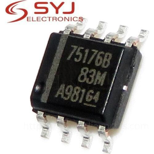 10pcs/lot SN75176B 75176 75176B SOP-8 In Stock