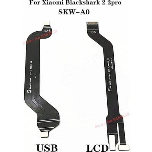 100% Original Motherboard Connection Cable For Xiaomi Blackshark 2 2Pro SKW-A0 USB LCD Data transfer tape Main Board Ribbon FPC