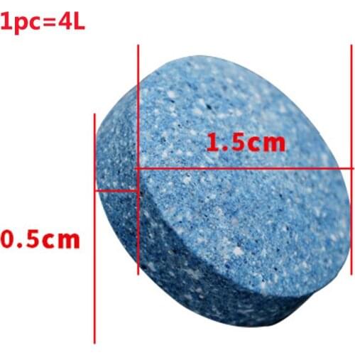 6Pcs Car windshield Solid Cleaner Effervescent Tablets Auto Accessories for Kia Rio K2 K3 K5 K4 Cerato,Soul,Forte,Sportage R,SOR