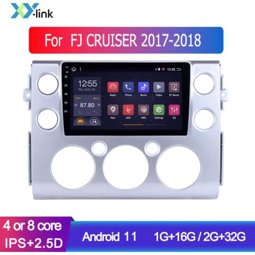 Android 8.1 Car Radio Multimedia Player GPS Navigation system For Toyota FJ CRUISER 2017-2018 audio Stereo accessories no 2 din