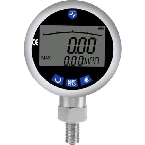 Digital Pressure Gauge Stainless Steel Hydraulic Pressure Gauge 400BAR 0-40Mpa 10000PSI with G1/4 Connector