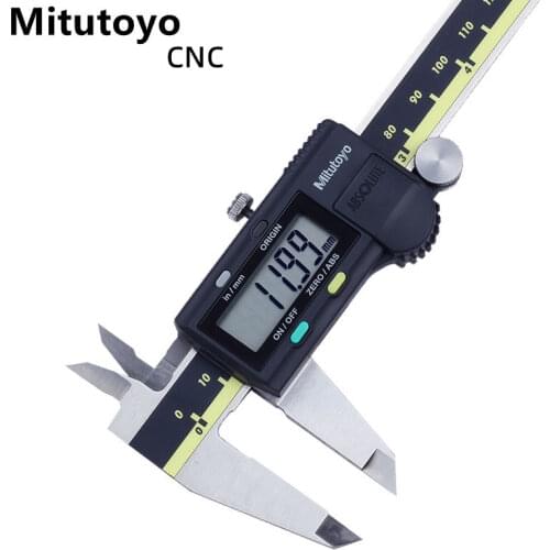 Mitutoyo CNC Digital Caliper LCD Vernier Calipers 8inch 200mm 500-197-30 Caliper Electronic Measuring Tools Stainless Steel