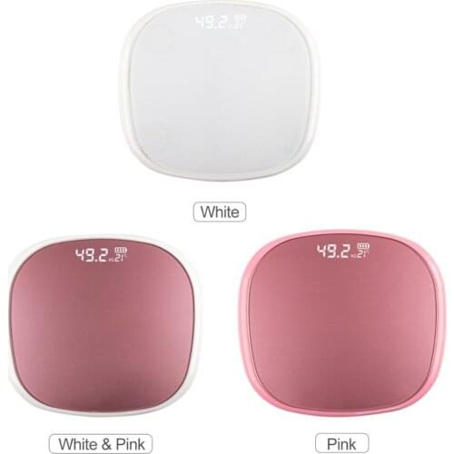 Digital Scale Digital Body Weight with Round Corner LED Display Bathroom Scale 400 Lb Body Tape Measure Included