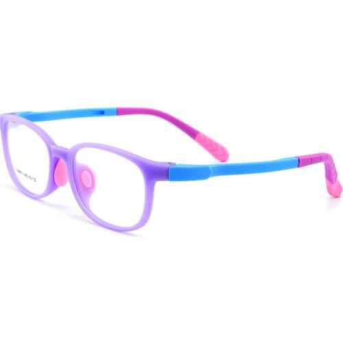 Gmei Optical New Childrens Glasses Ultra-light Flexible TR90 Silica Gel Comfortable Safe Full Rim Kids Eyeglass Frames CX68010