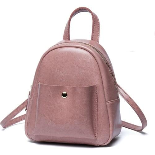 Classical Han Edition Joker Fashion Cowhide Leather Backpack Women Bag New Handmade Large Capacity Genuine Bagpack