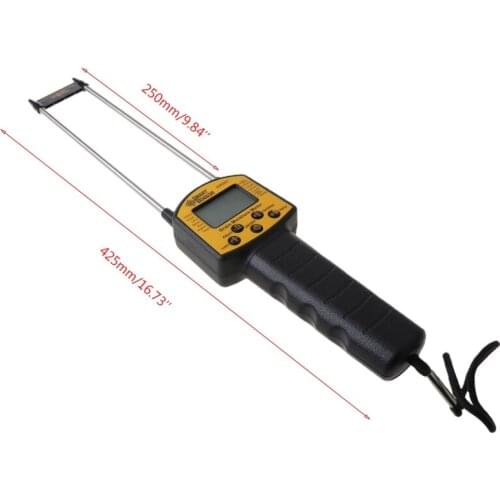 Grain Moisture Meter LCD Digital Display Smart Sensor for Corn Wheat Rice Bean 85AC