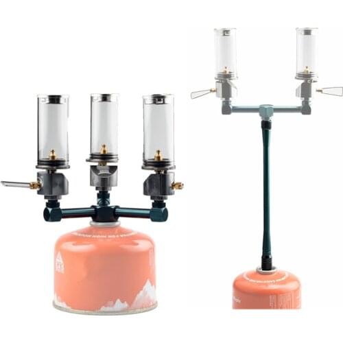 Jeebel Camp Gas Laterne Splitter Outdoor Camping Herd Gas Zylinder Adapter Candle lamp extension rod
