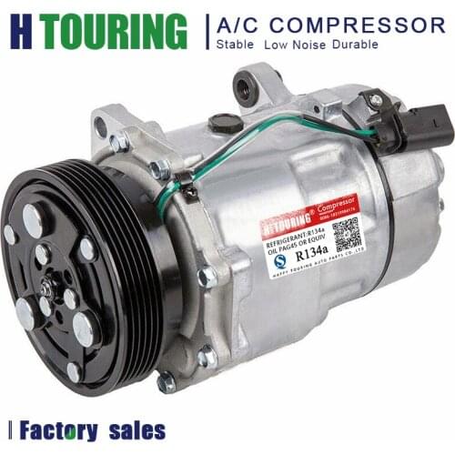 For Audi A3 TT / Volkswagen Beetle Golf Polo Bora Caddy SD7V16 Compressor 1J0820803A 1J0820803B 1J0820803L 1J0820803N 7M0820803B