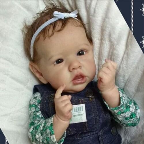 Hoomai 58CM New silicone bebe dolls Realistic Reborn Baby Dolls Silicone Soft Kids Christmas Gift Best Playmates