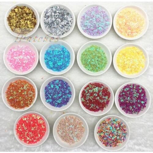 Hot Selling 4mm Hollow Heart Shape Glitter Paillette Sequins Way For Nail Art Beauty Nail Tip Decoration Manicure 20g