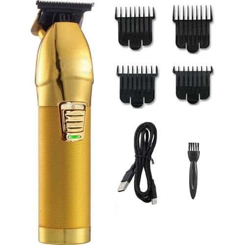 Professional Hair Clipper Beard Trimmer For Men Barber 0.1mm Baldhead Clippers Hair Cutting Machine Hair Cut T blade trimmer