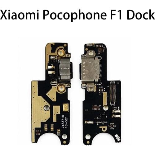 Xiaomi Pocophone F1 USB Charging Dock Board Port Module Flex Cable for Xiaomi Pocophone F1 USB Charge Dock Port Replacement