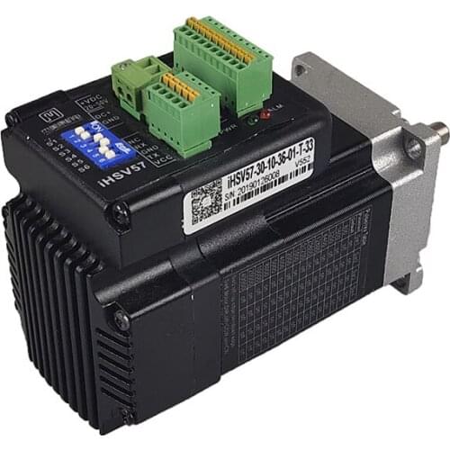 Motor driver IHSV57-30-10-36-01-T-33 Servo motor NEMA23 / 57 JMC integrated servo+ motor integrated 100W 0.29NM DC36V