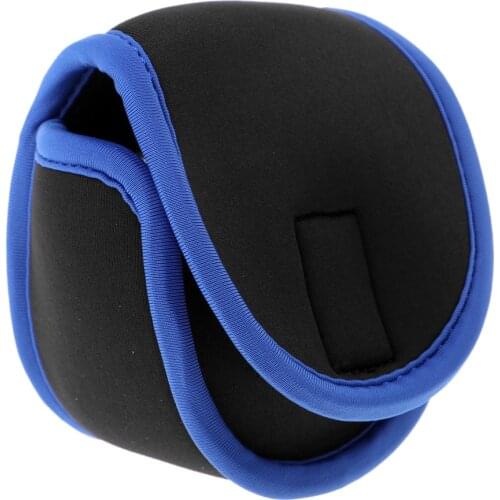 Neoprene Fly Fishing Reel Bag Cover Shockproof Reel Pouch Bag Case Fishing Tackle Tool for 5/7/9 WT Carp Fishing Tackles Bag