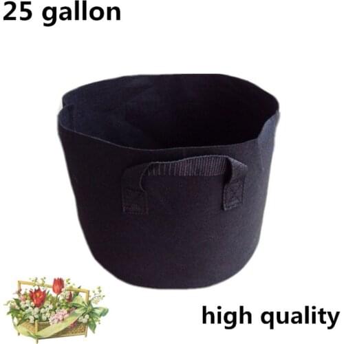 Pocketgarden The home garden balcony garden pots of organic vegetables planting Gardening planting bags 25gallon Forrtree