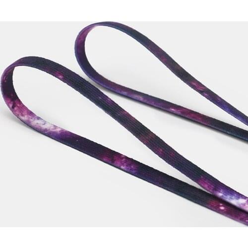 "Buy 2 Get 21% Off AF1 Color Elastic Shoelace Starry Sky Shoelace Fashion Sports Shoelace White All-match Casual Pattern Type"