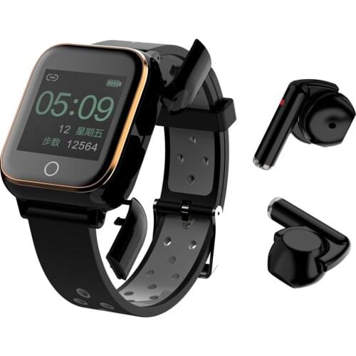 M6 Smart Watch Wristband Men Women With Bluetooth Wireless Earphones MP3 Sports 3 in 1 Fitness Tracker Smartwatch 2021 for phone