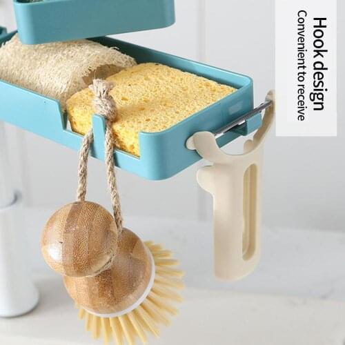 Three Layer Sink Drain Multifunctional Kitchen Storage Shelf Rack Tool Organizer