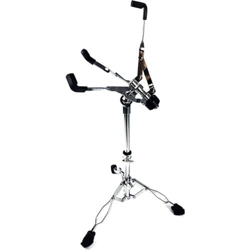 High-Quality Full Metal Adjustment Foldable Floor Drum Stand Holder for 12Inch Jazz Snare Dumb Drum Double Braced Tripod
