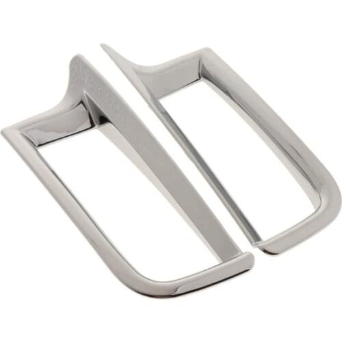 ABS Plastic Rear-tail Fog Light Lamp Bumper Cover Trim Kit for Honda CRV